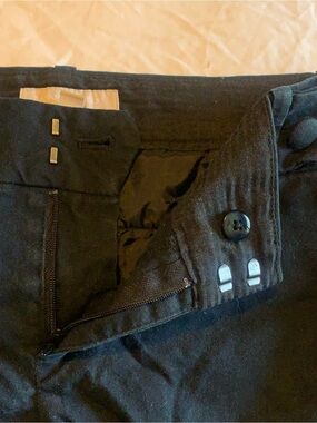 Banana Republic Black Waistband Trouser Shorts